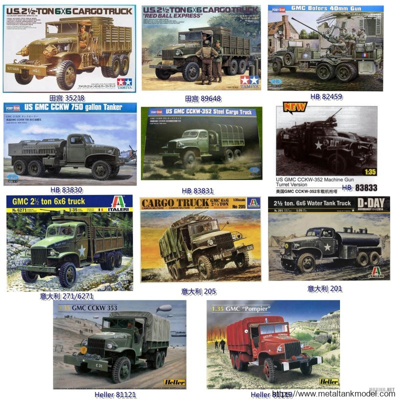 [模型网评测]HobbyBoss-1/35美国GMC CCKW 750加仑油罐车(83830)-背景简介