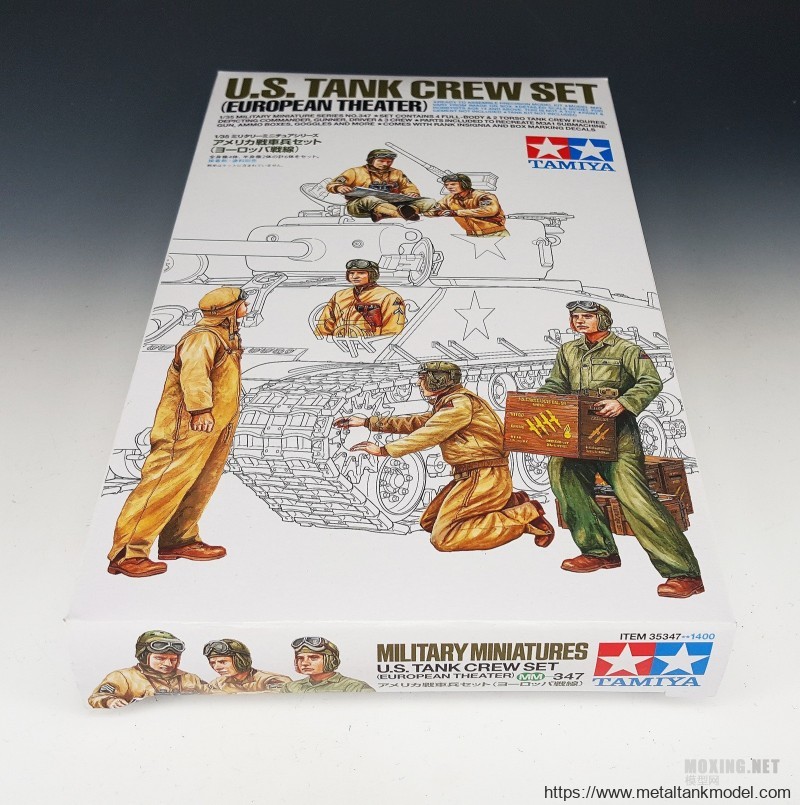 [模型网评测]田宫-1/35美国坦克兵组(欧洲战线)(35347)-开盒 - 第1张  | 制作坦克模型记录