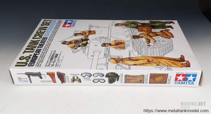 [模型网评测]田宫-1/35美国坦克兵组(欧洲战线)(35347)-开盒 - 第3张  | 制作坦克模型记录