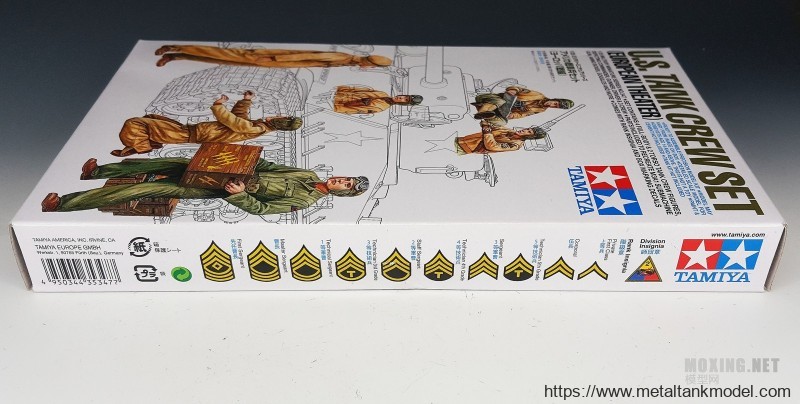 [模型网评测]田宫-1/35美国坦克兵组(欧洲战线)(35347)-开盒 - 第4张  | 制作坦克模型记录