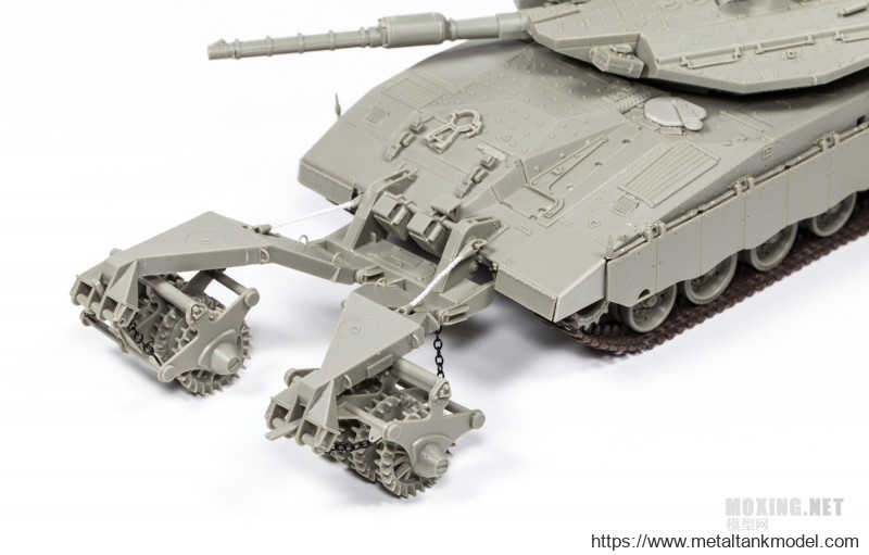 [模型网评测]MENG-1/35以色列NOCHRI DEGEM DALET重型车载扫雷滚系统(sps-021)-简介 - 第1张  | 制作坦克模型记录