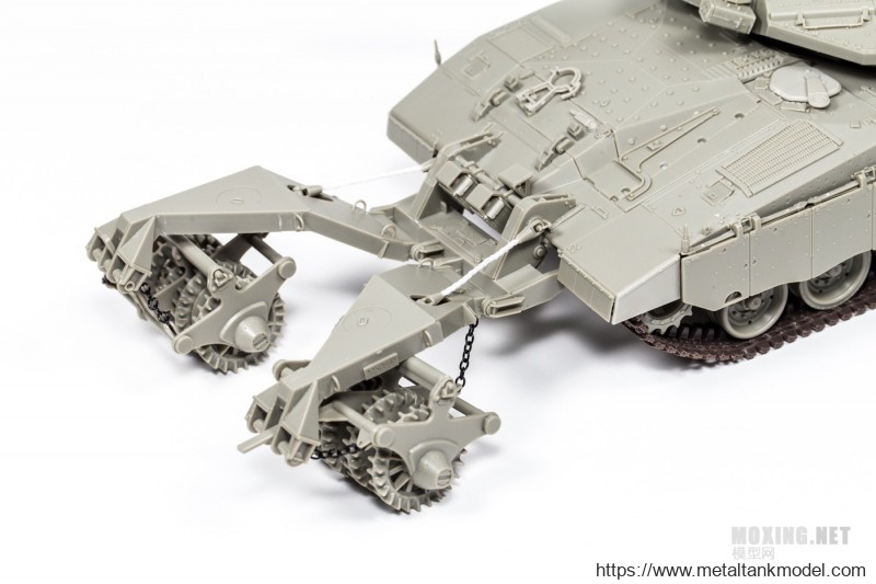 [模型网评测]MENG-1/35以色列NOCHRI DEGEM DALET重型车载扫雷滚系统(sps-021)-简介 - 第4张  | 制作坦克模型记录