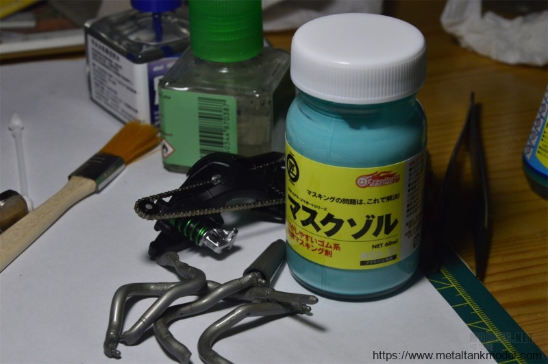 [模型网评测]田宫(14131)-1/12 川崎 忍者H2R 赛道摩托车-开盒 - 第7张  | 制作坦克模型记录