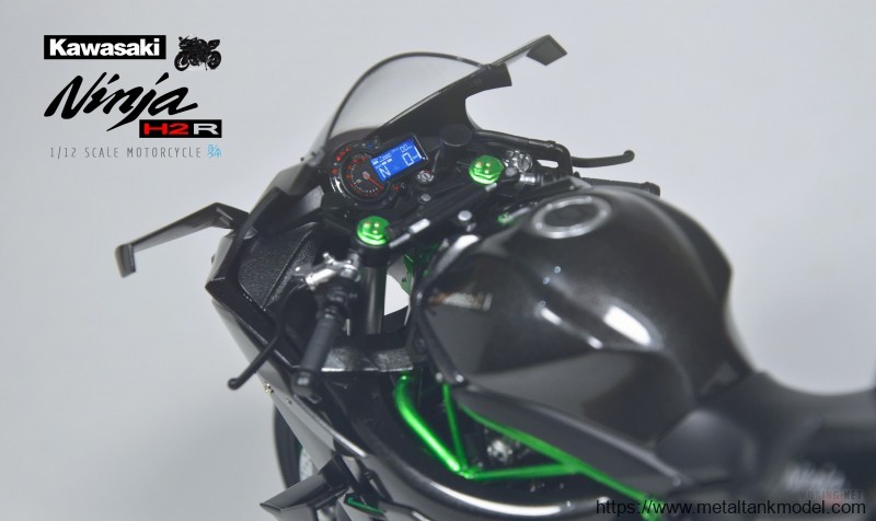 [模型网评测]田宫(14131)-1/12 川崎 忍者H2R 赛道摩托车-开盒 - 第7张  | 制作坦克模型记录