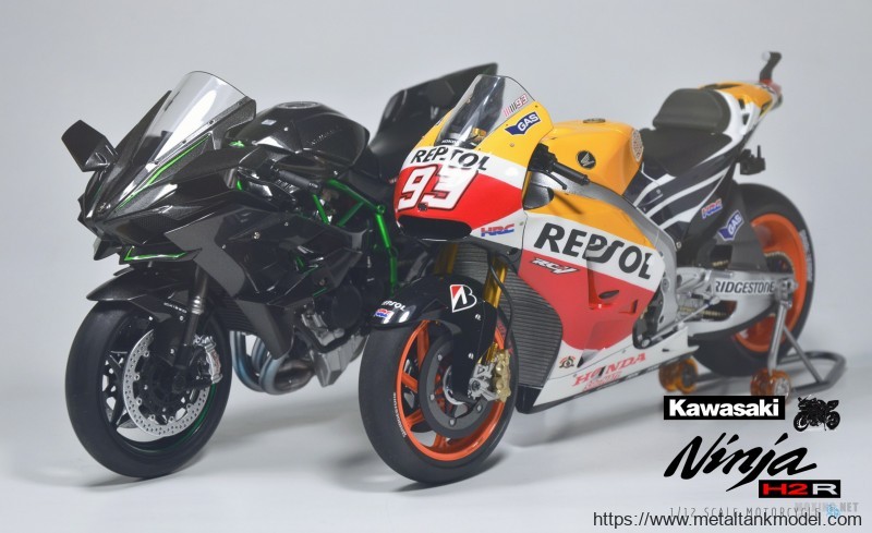 [模型网评测]田宫(14131)-1/12 川崎 忍者H2R 赛道摩托车-开盒 - 第18张  | 制作坦克模型记录