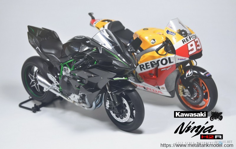 [模型网评测]田宫(14131)-1/12 川崎 忍者H2R 赛道摩托车-开盒 - 第16张  | 制作坦克模型记录