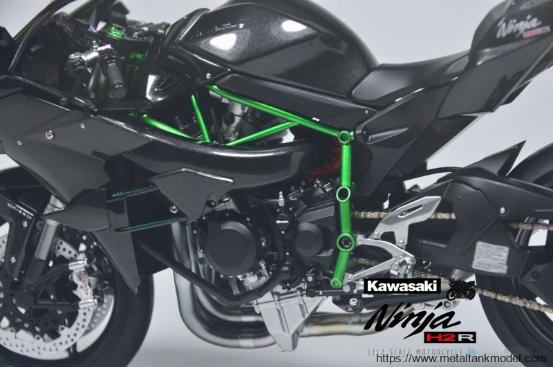 [模型网评测]田宫(14131)-1/12 川崎 忍者H2R 赛道摩托车-开盒 - 第5张  | 制作坦克模型记录