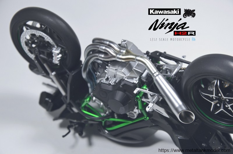[模型网评测]田宫(14131)-1/12 川崎 忍者H2R 赛道摩托车-开盒 - 第27张  | 制作坦克模型记录