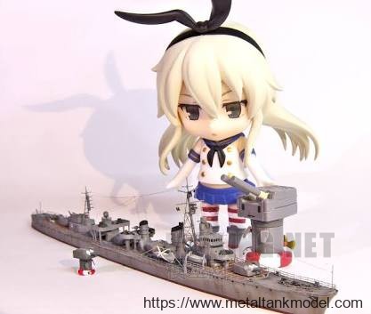 [模型网评测]田宫-1/700日本岛风号驱逐舰(新版31460)(旧版31409)对比-实舰简介 - 第4张  | 制作坦克模型记录
