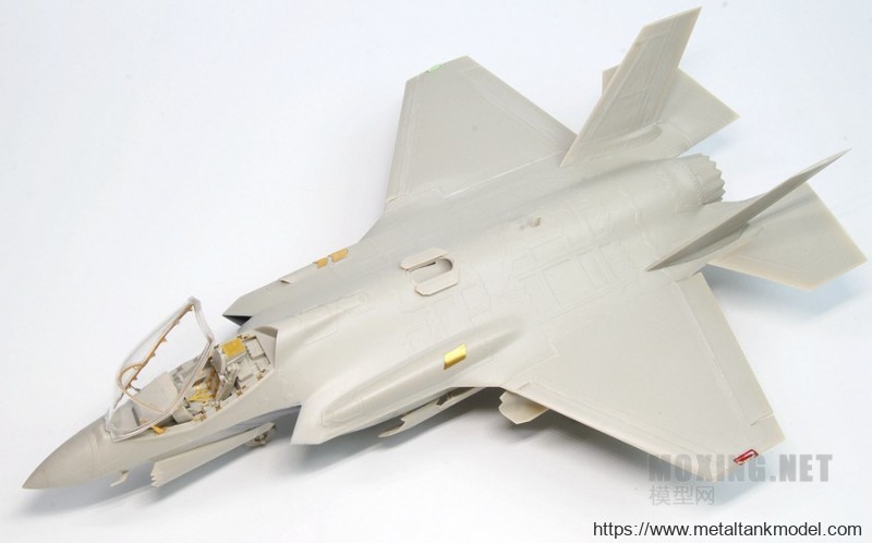 [坦克模型对比评测]MENG(LS007) VS 小鹰(80103)-1/48 F-35A