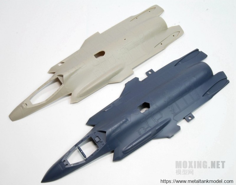 [坦克模型对比评测]MENG(LS007) VS 小鹰(80103)-1/48 F-35A
