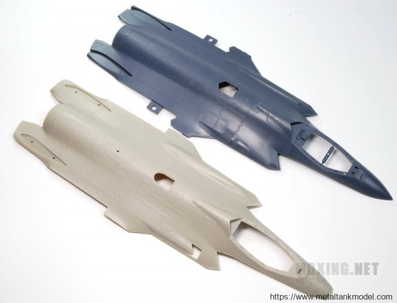 [坦克模型对比评测]MENG(LS007) VS 小鹰(80103)-1/48 F-35A