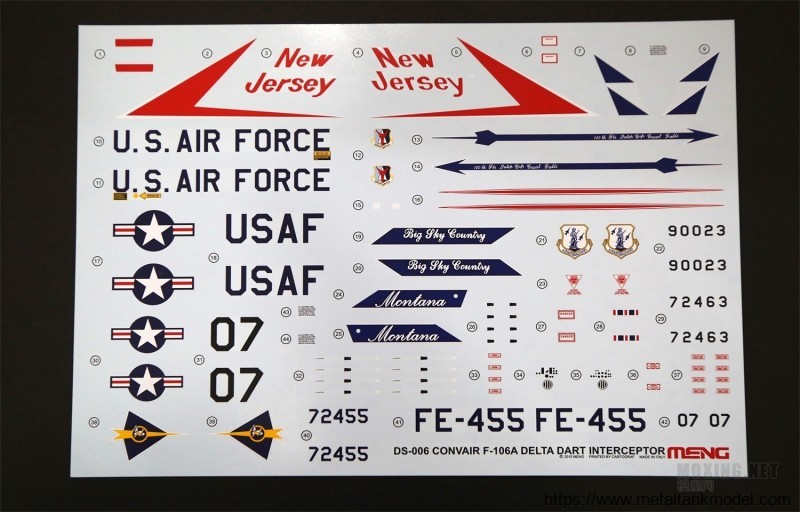 [模型网评测]MENG-1/72康维尔F-106A