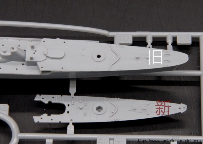 [坦克模型评测]田宫-1/700日本岛风号驱逐舰(新版31460(旧版31409)
