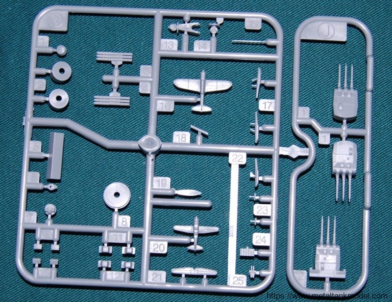 [开盒简评]田宫-1/700日本熊野号轻巡洋舰(31344) - 第7张  | 制作坦克模型记录