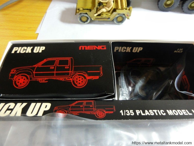 [开盒评测]MENG-1/35武装皮卡附军需品(VS-002)-封绘及简介 - 第1张  | 制作坦克模型记录