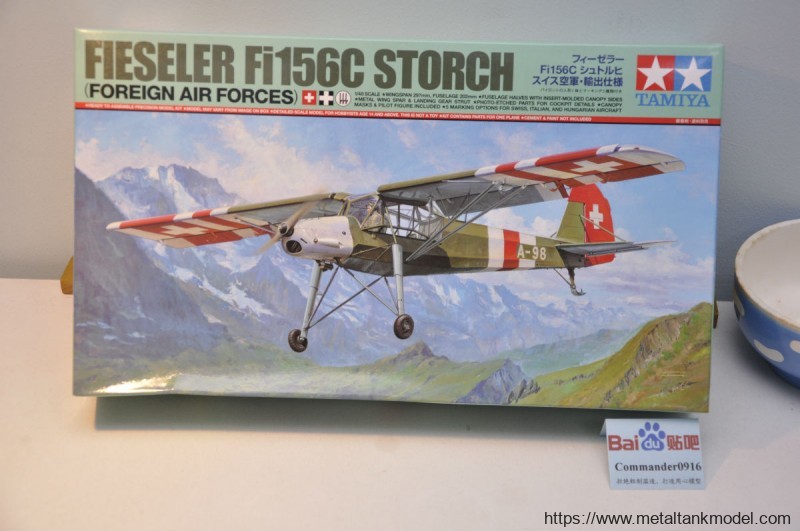 [开盒评测]田宫-1/48德国Fi156C
