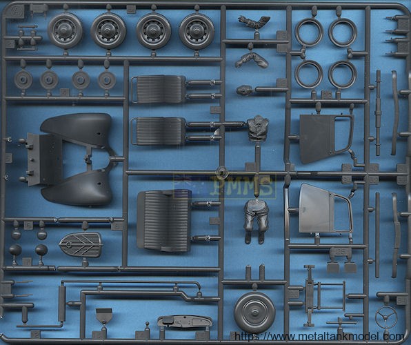 [板件评测]田宫-1/35雪铁龙11CV