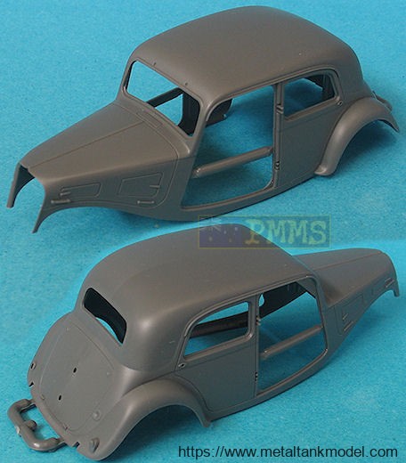 [板件评测]田宫-1/35雪铁龙11CV