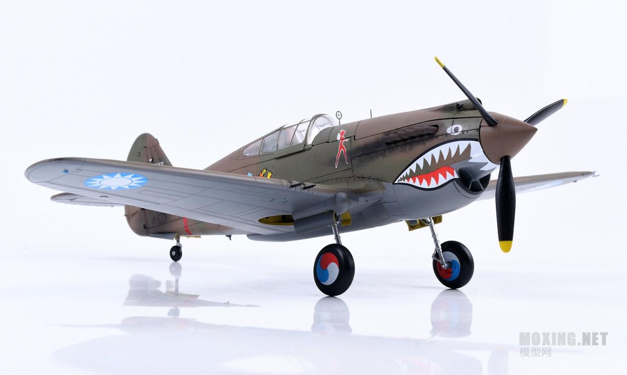 [模型网评测]威骏(FB4009)-1/48寇蒂斯霍克81A-2战斗机(P-40精装特别版)-开盒 - 第9张  | 制作坦克模型记录