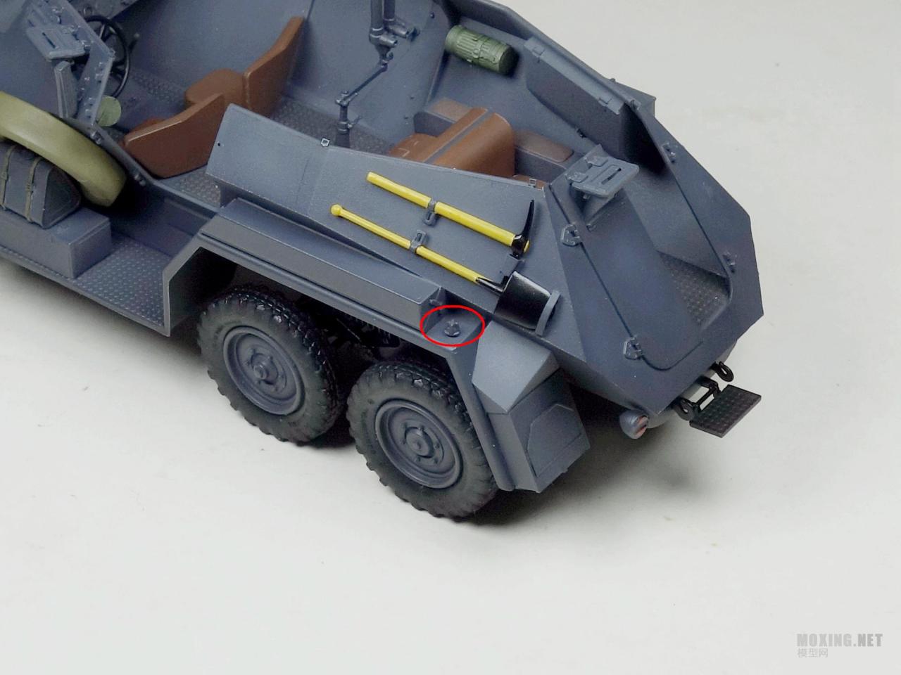 [模型网评测]威骏(CB35095)-1/35德国Sd.Kfz.247 A型 轮式装甲指挥车-简介及开盒 - 第14张  | 制作坦克模型记录