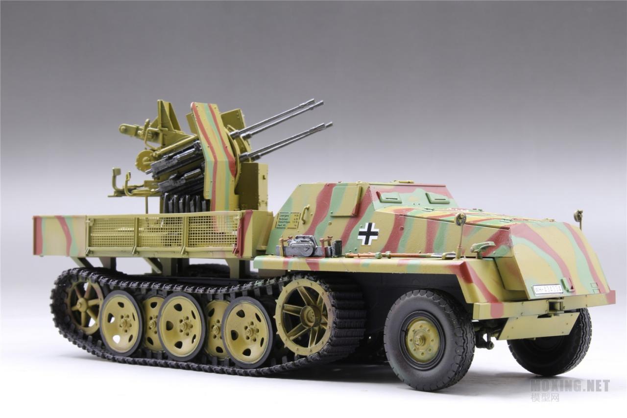 [模型网评测]威骏-1/35德军SWS四联高炮(全内构)(CB35213)-开篇简介 - 第2张  | 制作坦克模型记录