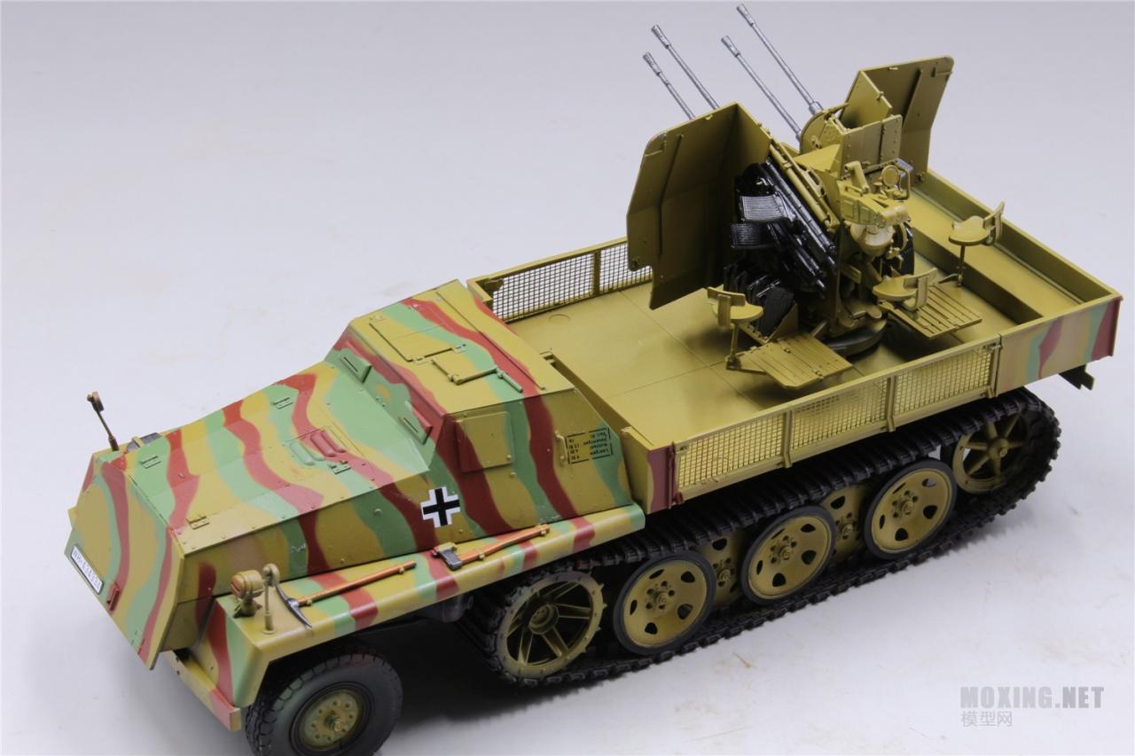 [模型网评测]威骏-1/35德军SWS四联高炮(全内构)(CB35213)-开篇简介 - 第6张  | 制作坦克模型记录