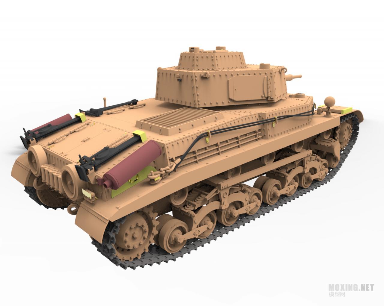 [模型网评测]威骏(CB35120)-1/35匈牙利40.M 图兰I 中型坦克-简介 - 第5张  | 制作坦克模型记录