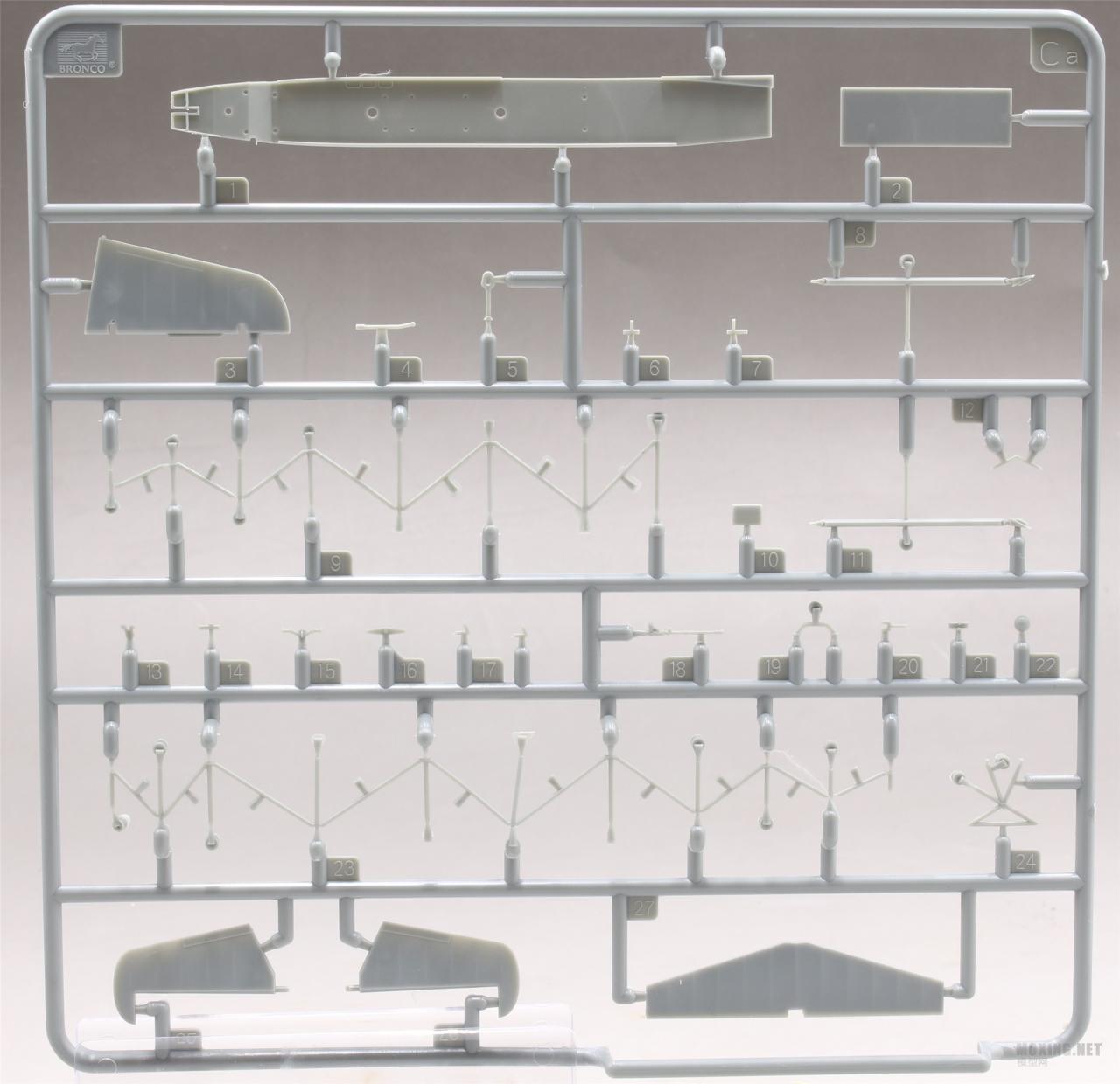 [模型网评测]威骏(GB7008)-1/35德国DFS230B-1轻型突击滑翔机-开盒 - 第11张  | 制作坦克模型记录