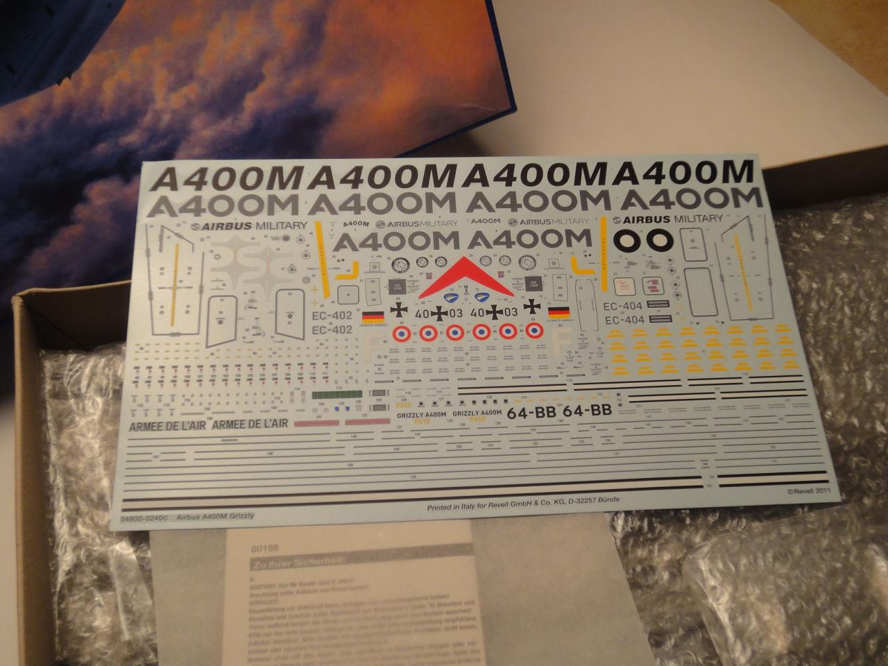 [开盒评测]威望-1/72空中客车A400M军用运输机(04800)-封绘及简介 - 第2张  | 制作坦克模型记录