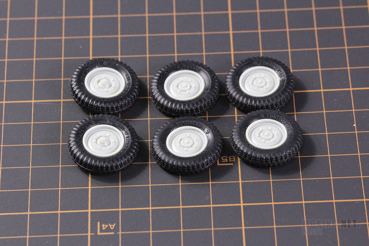 [模型网评测]威骏(CB35138)-1/35克虏伯Kfz.69牵引车(后期型)及Pak36反坦克炮-开盒 - 第11张  | 制作坦克模型记录