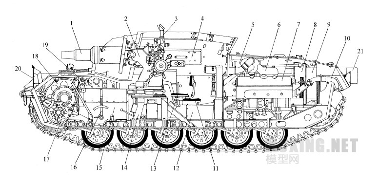 [模型网评测]威骏(CB35116)-1/35德国三号突击炮C/D型(2in1)-简介 - 第5张  | 制作坦克模型记录