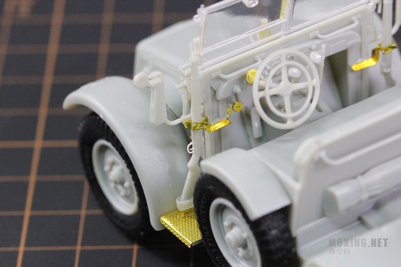 [模型网评测]威骏(CB35138)-1/35克虏伯Kfz.69牵引车(后期型)及Pak36反坦克炮-开盒 - 第10张  | 制作坦克模型记录