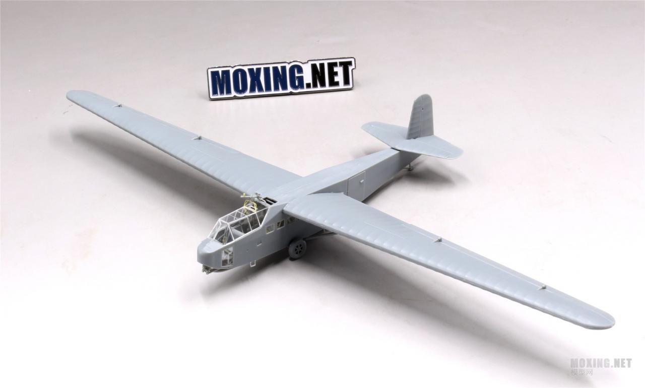 [模型网评测]威骏(GB7008)-1/35德国DFS230B-1轻型突击滑翔机-开盒