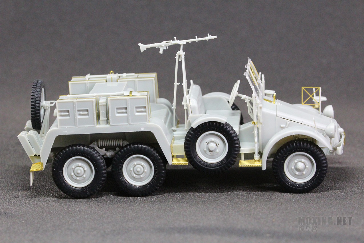 [模型网评测]威骏(CB35138)-1/35克虏伯Kfz.69牵引车(后期型)及Pak36反坦克炮-开盒 - 第6张  | 制作坦克模型记录