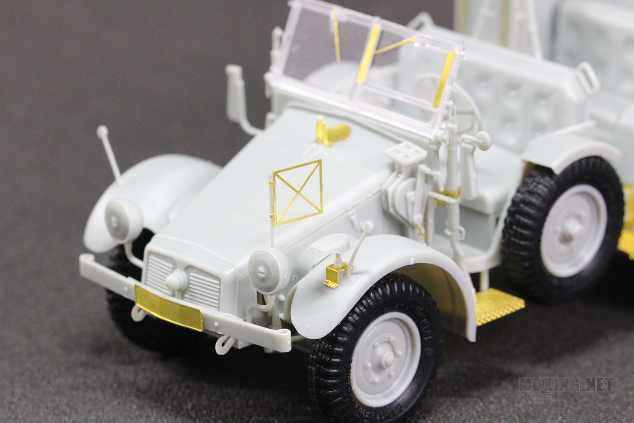 [模型网评测]威骏(CB35138)-1/35克虏伯Kfz.69牵引车(后期型)及Pak36反坦克炮-开盒 - 第9张  | 制作坦克模型记录