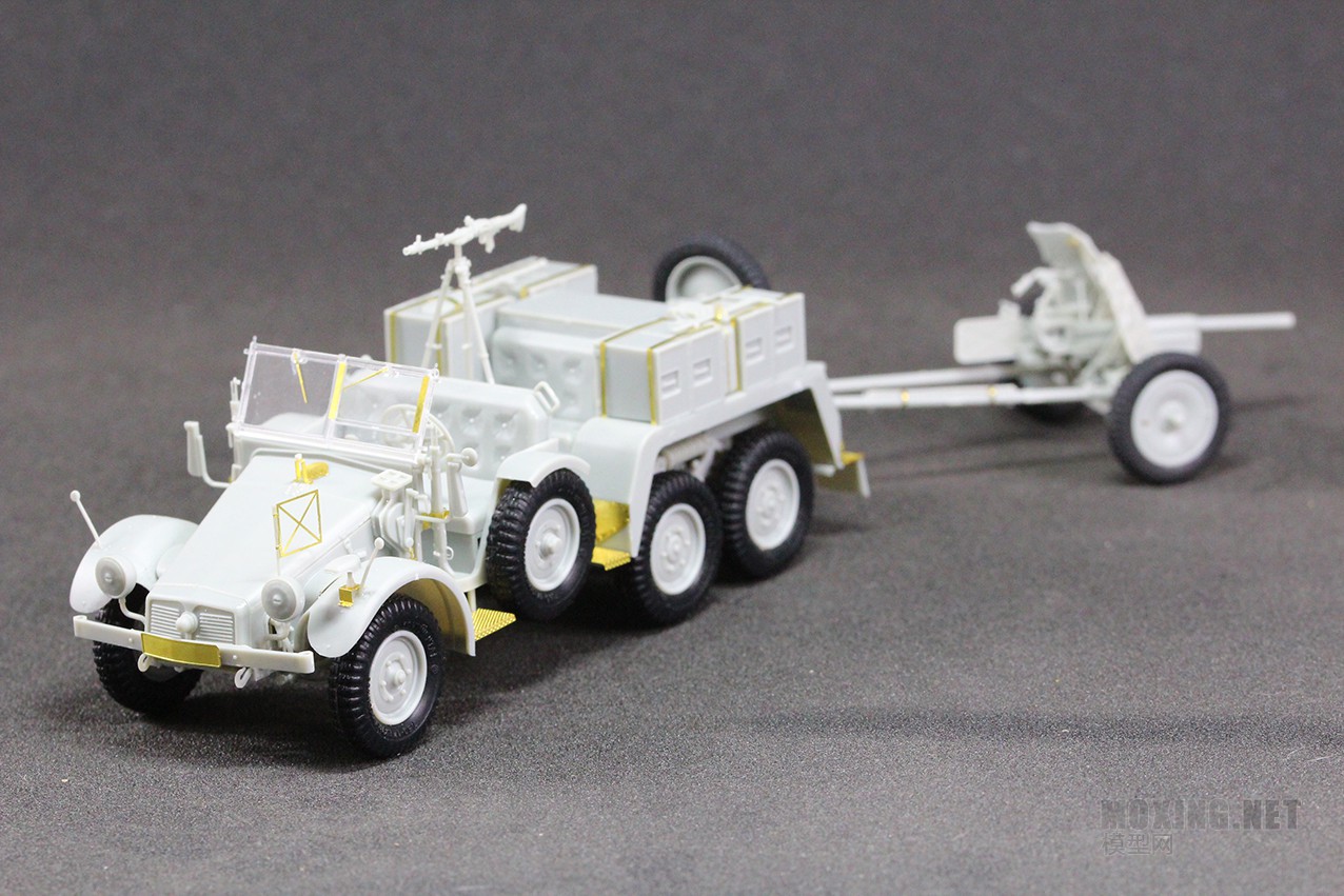 [模型网评测]威骏(CB35138)-1/35克虏伯Kfz.69牵引车(后期型)及Pak36反坦克炮-开盒 - 第2张  | 制作坦克模型记录