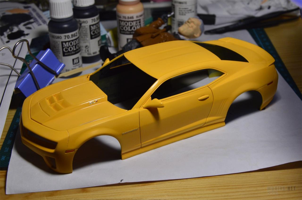 [模型网评测]威望(REVELL)-1/25 2013科迈罗(Camaro)ZL-1跑车(07059)-开盒简介 - 第7张  | 制作坦克模型记录