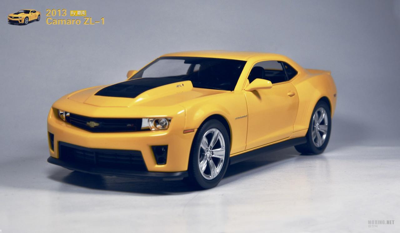 [模型网评测]威望(REVELL)-1/25 2013科迈罗(Camaro)ZL-1跑车(07059)-开盒简介 - 第1张  | 制作坦克模型记录