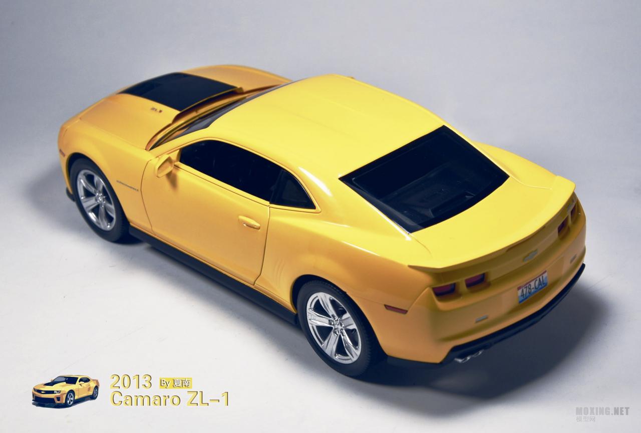 [模型网评测]威望(REVELL)-1/25 2013科迈罗(Camaro)ZL-1跑车(07059)-开盒简介 - 第2张  | 制作坦克模型记录