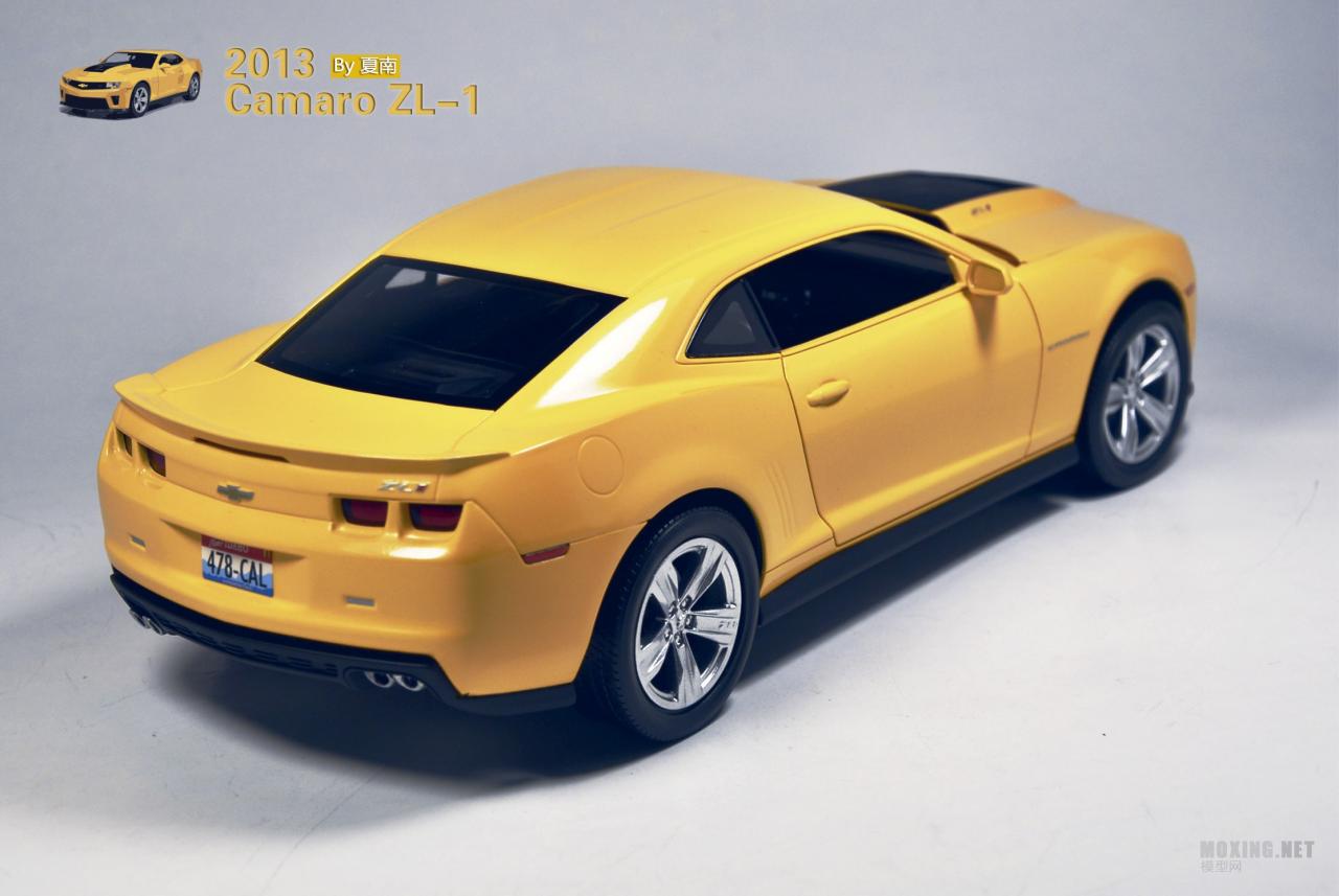 [模型网评测]威望(REVELL)-1/25 2013科迈罗(Camaro)ZL-1跑车(07059)-开盒简介 - 第3张  | 制作坦克模型记录