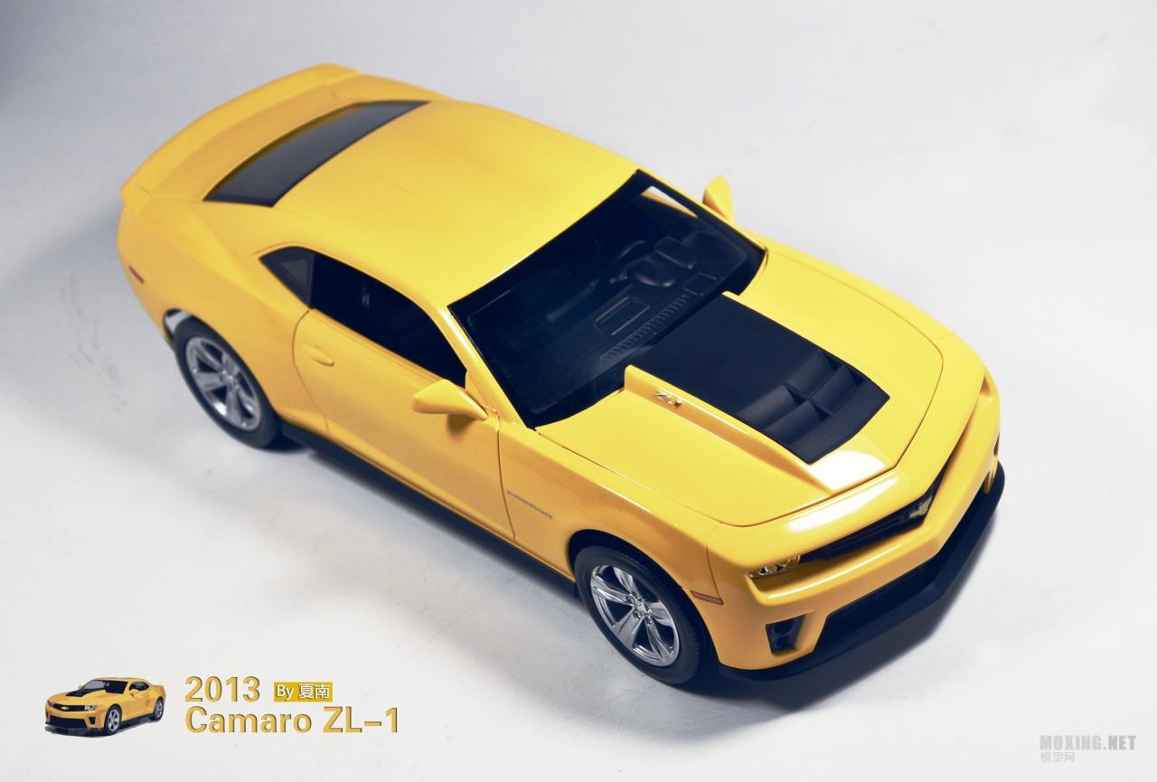 [模型网评测]威望(REVELL)-1/25 2013科迈罗(Camaro)ZL-1跑车(07059)-开盒简介 - 第4张  | 制作坦克模型记录