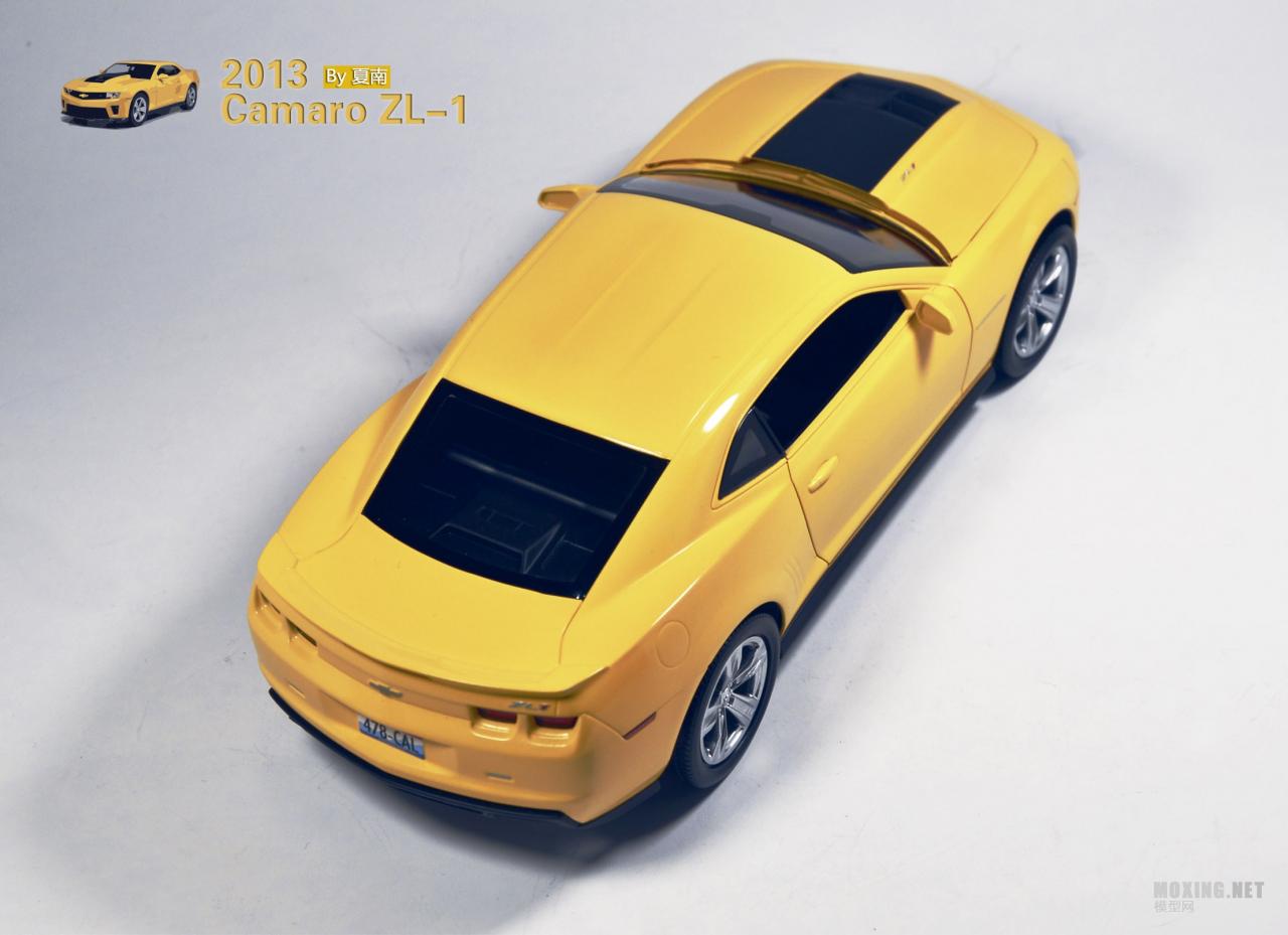 [模型网评测]威望(REVELL)-1/25 2013科迈罗(Camaro)ZL-1跑车(07059)-开盒简介 - 第5张  | 制作坦克模型记录