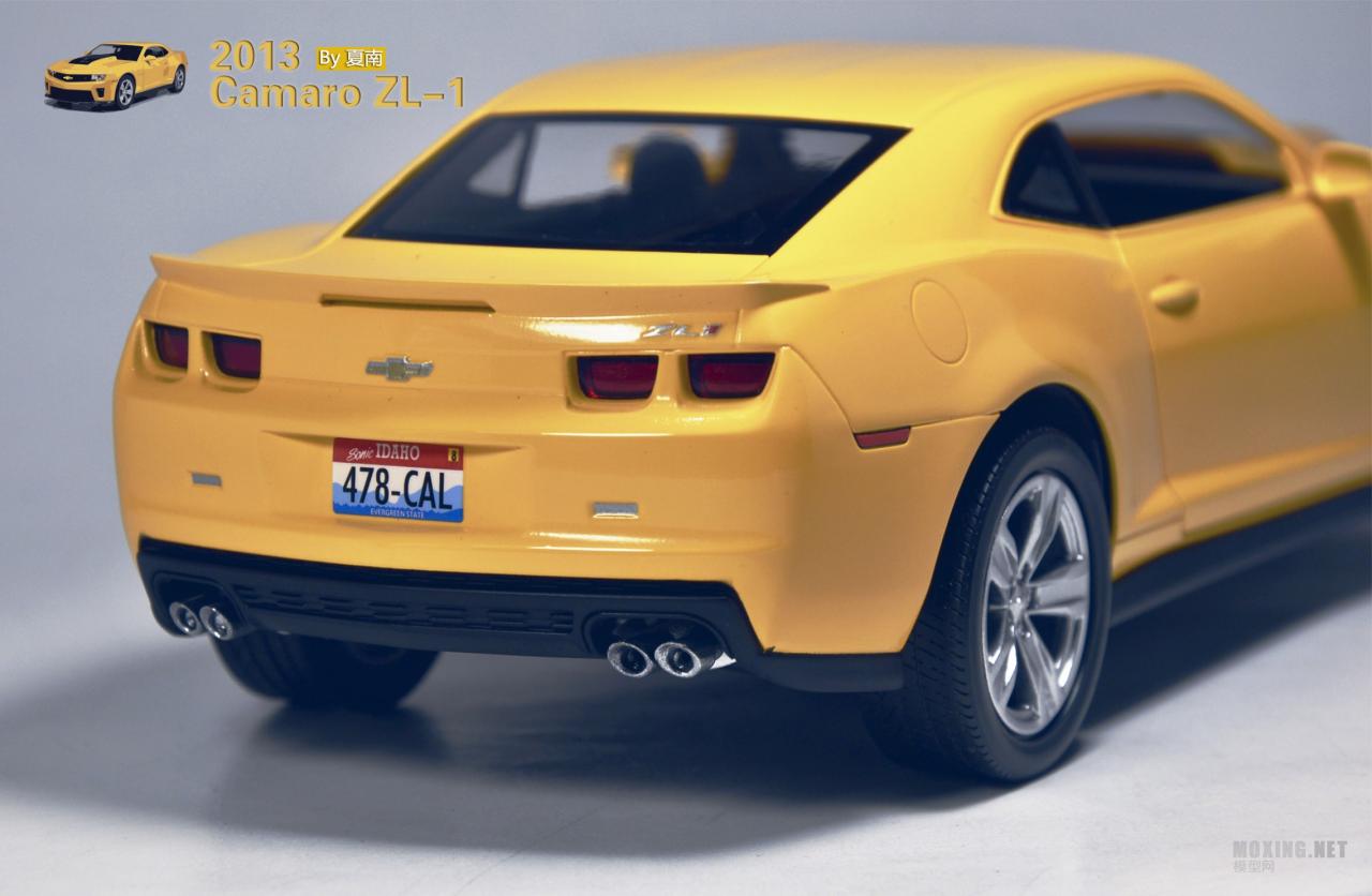 [模型网评测]威望(REVELL)-1/25 2013科迈罗(Camaro)ZL-1跑车(07059)-开盒简介 - 第6张  | 制作坦克模型记录