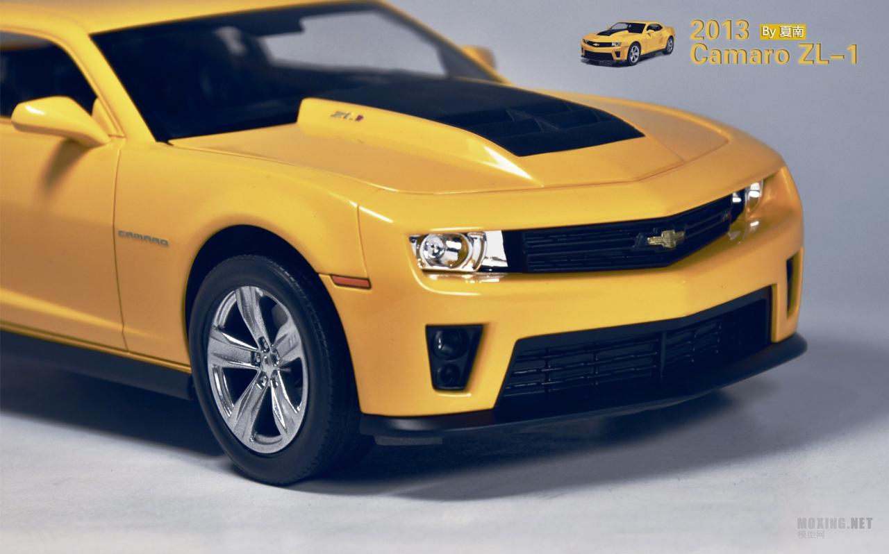 [模型网评测]威望(REVELL)-1/25 2013科迈罗(Camaro)ZL-1跑车(07059)-开盒简介 - 第7张  | 制作坦克模型记录