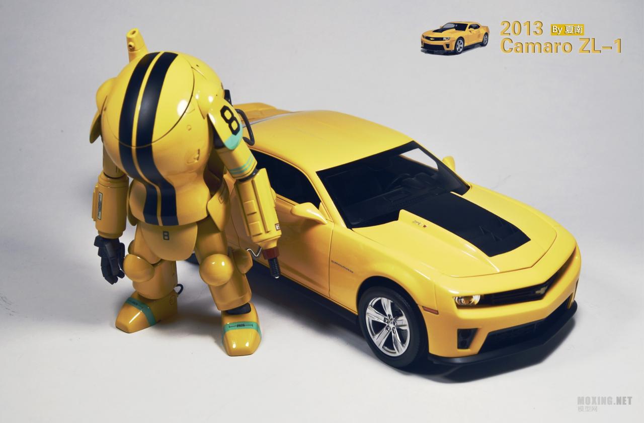 [模型网评测]威望(REVELL)-1/25 2013科迈罗(Camaro)ZL-1跑车(07059)-开盒简介 - 第8张  | 制作坦克模型记录