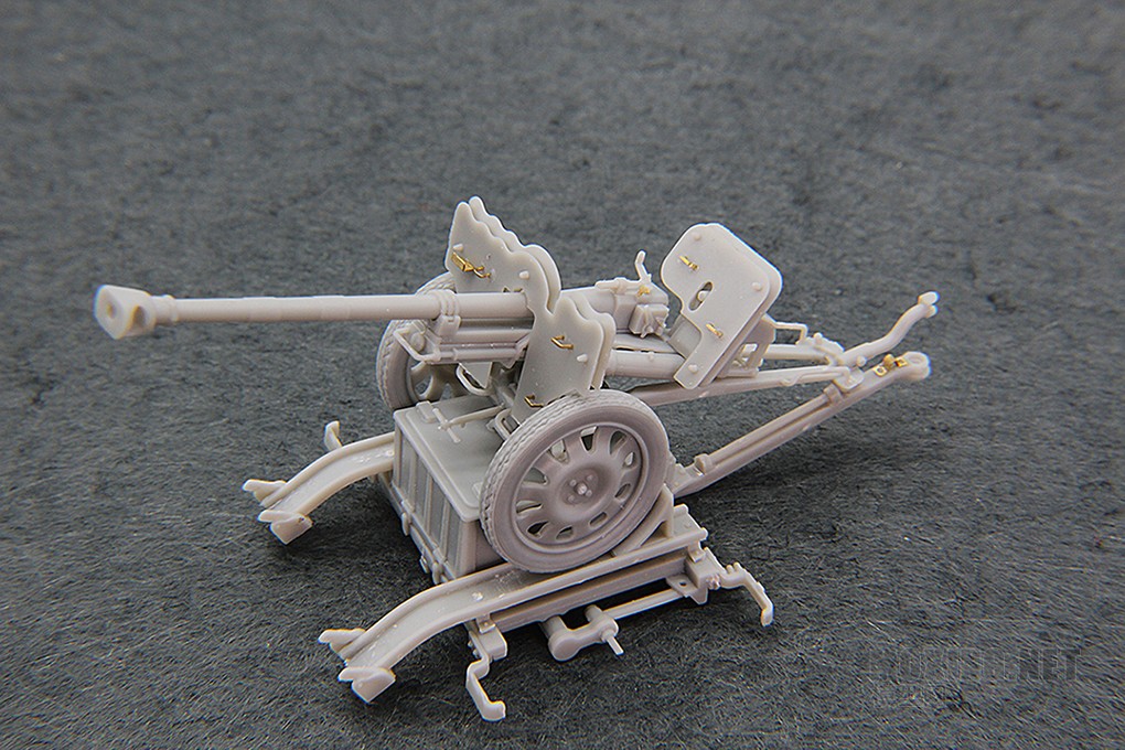 [模型网评测]威骏-1/35德国霍希(Kfz12)早期型+ 28mm sPzB41反坦克炮+拖车(CB35209)-开盒一览 - 第16张  | 制作坦克模型记录