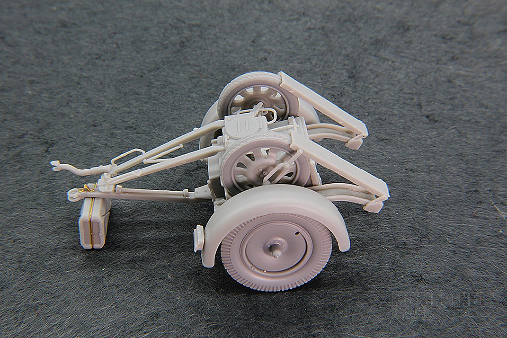 [模型网评测]威骏-1/35德国霍希(Kfz12)早期型+ 28mm sPzB41反坦克炮+拖车(CB35209)-开盒一览 - 第17张  | 制作坦克模型记录