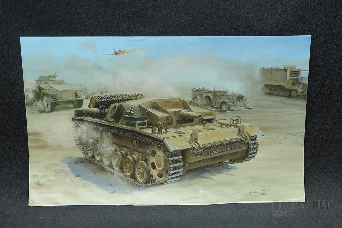 [模型网评测]威骏-1/35德国三号突击炮D型北非战场(CB35117)-开盒简介 - 第10张  | 制作坦克模型记录