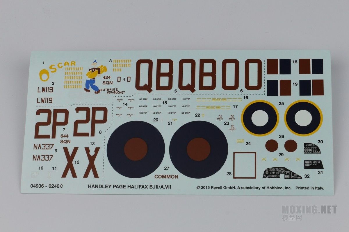 [模型网评测]威望-1/72英国哈利法克斯B MK.III轰炸机(04936)-实机简介 - 第1张  | 制作坦克模型记录